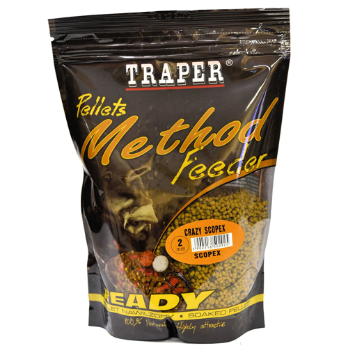 Obrázek z Pelety Traper Method Feeder Ready 500g, Scopex