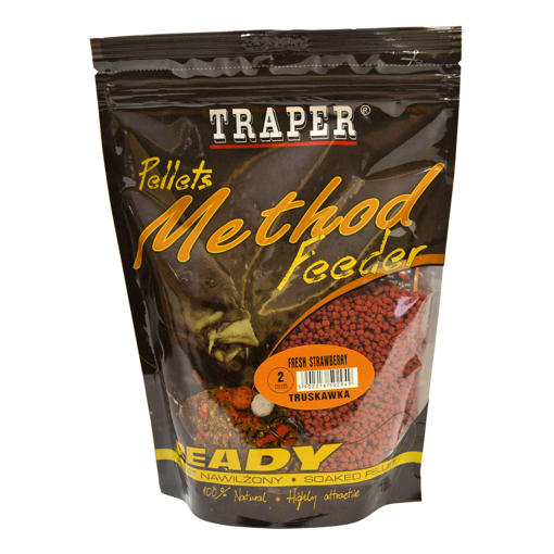 Bild von Pelety Traper Method Feeder Ready 500g, Jahoda