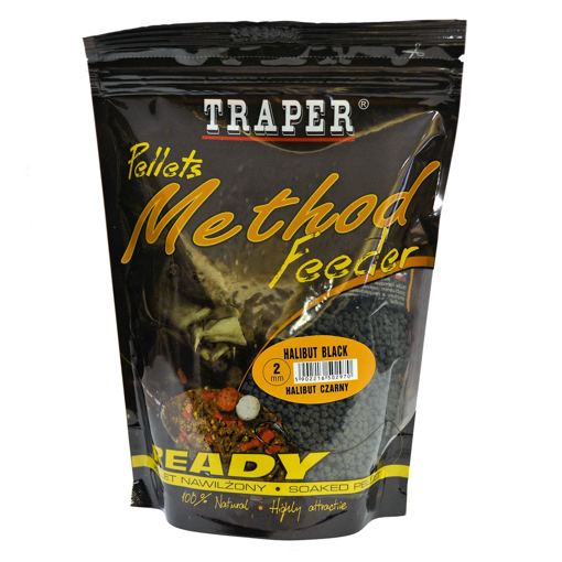 Bild von Pelety Traper Method Feeder Ready 500g, Black Halibut