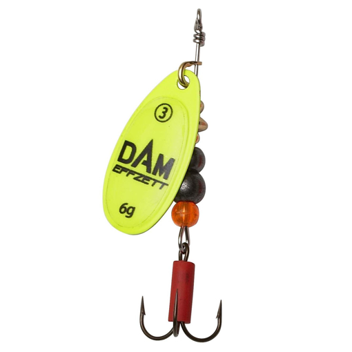 Obrazek DAM EFFZETT Fluo Spinner Yellow, #1 3g