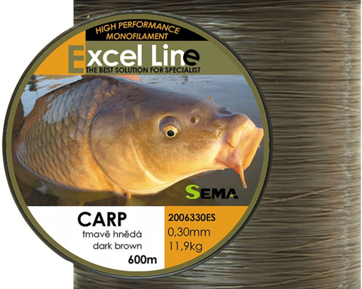 Picture of Sema Excel Line Carp 600m, 0.30mm 11.9kg