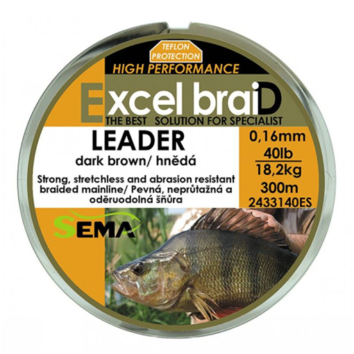 Picture of Šňůra Excel braiD Leader 300m, 0.27mm 45.5kg