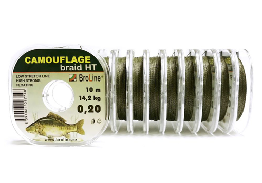 Bild von BroLine Camouflage braid HT 10m, 0.12mm 8.3kg