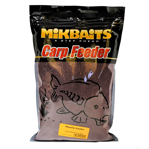 Bild von Mikbaits Carp Feeder Mix 1kg, Pikantní švestka