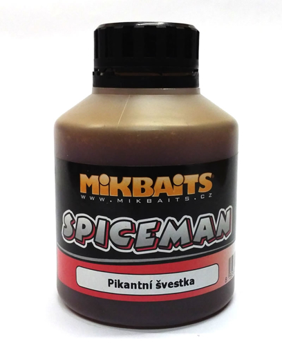 Obrazek Mikbaits Spiceman Booster 250ml, Pikantní švestka