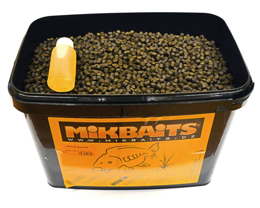 Obrázek z Mikbaits Pstruží granule 8mm,10kg+100ml Losos Oil