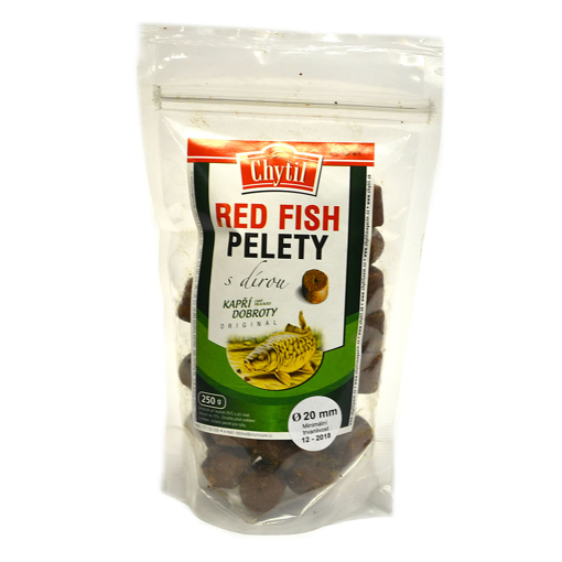 Bild von Chytací Red Fish pelety s dírou Chytil 250g, 20mm