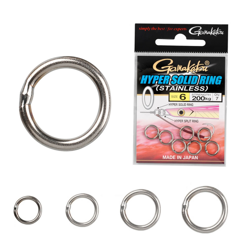 Bild von Gamakatsu Hyper Solid Ring, vel.7 331kg (6ks)