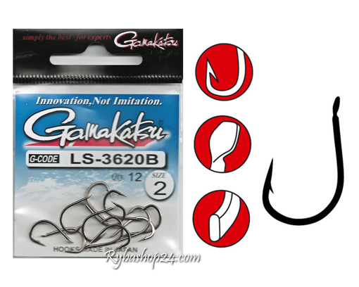 Obrázek Gamakatsu LS-3620B Hook, vel.4 (12ks)