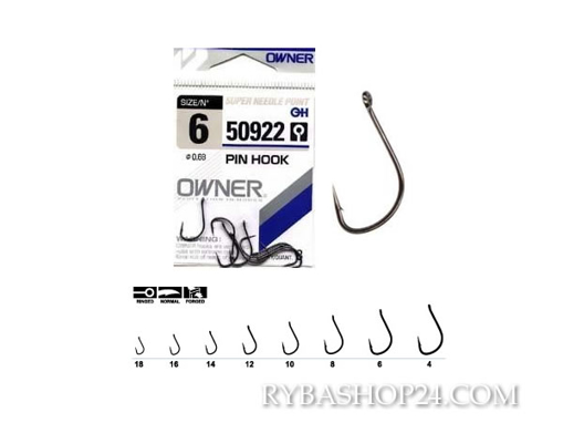 Obrazek Owner 50922 Pin Hook, vel.10