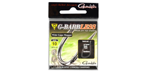 Obrazek Gamakatsu G-BL Wide Gape Maggot, vel.10