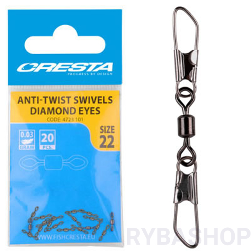 Bild von CRESTA Feeder Swivel Double Snap, #16