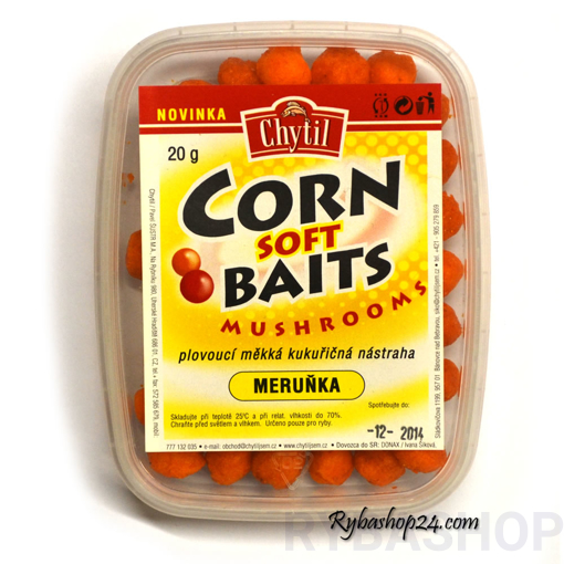 Picture of Corn Soft Baits mushrooms 20g, Meruňka