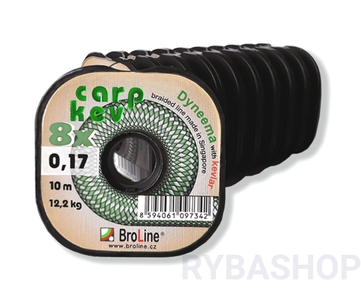 Bild von BroLine Carp Kev 8x 10m, 0.20mm 15.7kg