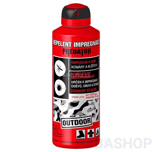 Image sur Repelent Predator OUTDOOR Impregnace+ spray 200ml