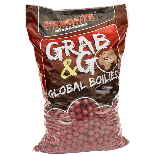 Picture of StarBaits Global Boilies 10kg Strawberry Jam