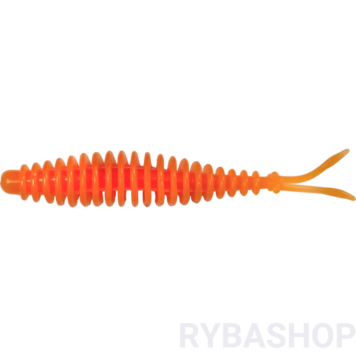 Obrazek T-Worm V-Tail Sýr 6.5cm, neonová oranžová