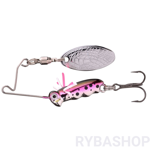 Image sur SPRO Larva Micro Spinnerbait 4cm, Rainbow Trout