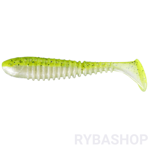 Berkley Flex Rib Shad Chartreuse