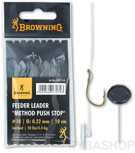 Browning Feeder Leader Method Push Stop