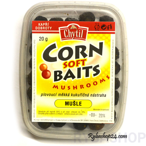 Image sur Corn Soft Baits mushrooms 20g, Halibut