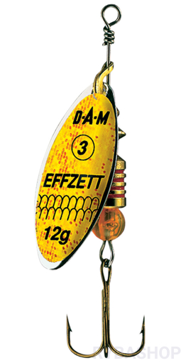 Obrazek DAM EFFZETT Predator Yellow-Glitter, #0 3g