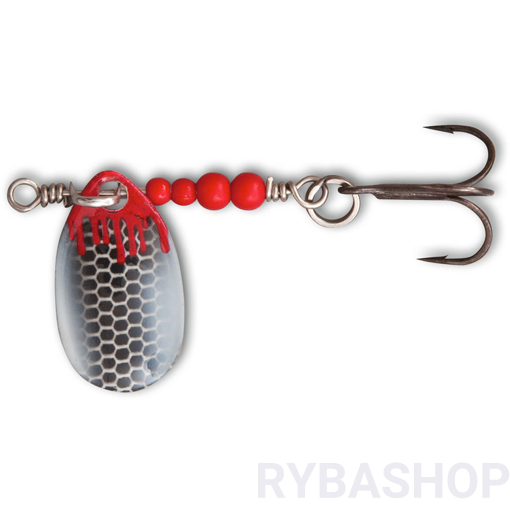 Obrazek Třpytka Magic Trout Bloody UL Spinner, black/white