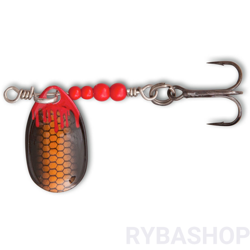 Obrazek Třpytka Magic Trout Bloody UL Spinner,copper/black