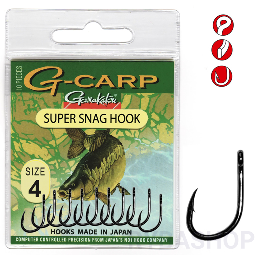 Gamakatsu G-Carp Super Snag Hook 4