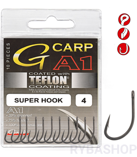 Gamakatsu G-Carp A1 PTFE Super Hook #4