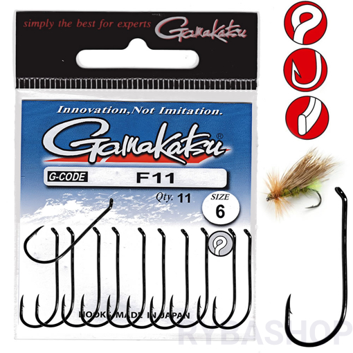 Gamakatsu F11 Hook #8 12pcs