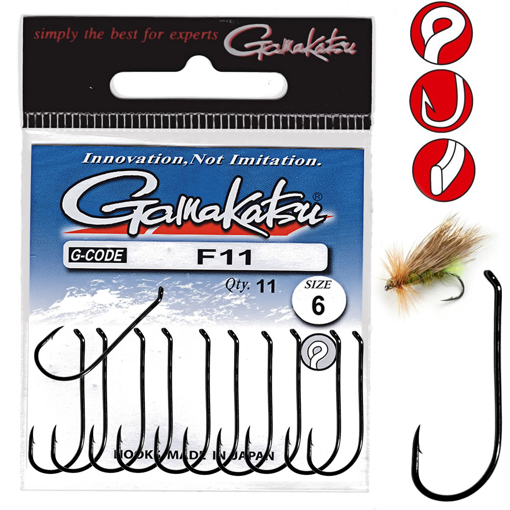 Obrazek Gamakatsu F11 Hook #18 13ks