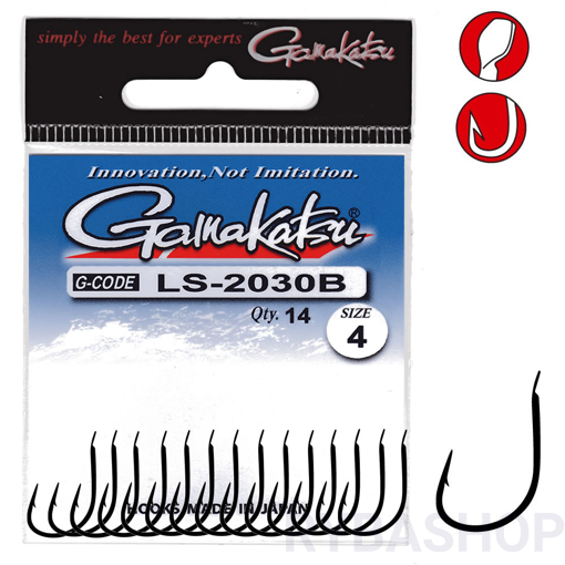 Gamakatsu LS-2030B Hook #4 14ks