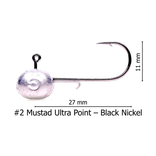 Picture of Jig Head SAF Mata-Mata #2 2.0g 5pcs