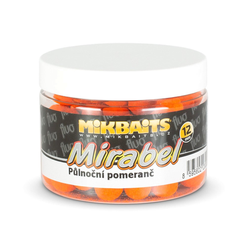 Picture of Mirabel Fluo boilie 150ml - Midnight Orange 12mm