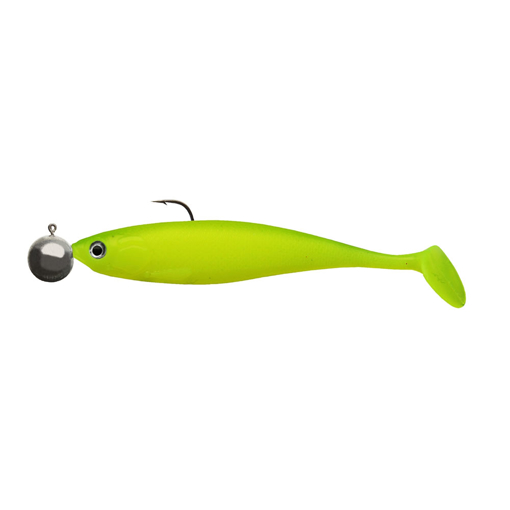 Obrazek Cormoran Action Fin Shad RTF 13cm UV Lime (2szt)