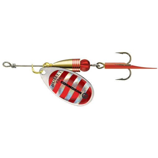 Obrazek Cormoran Bullet #1 3g silver/red stripes