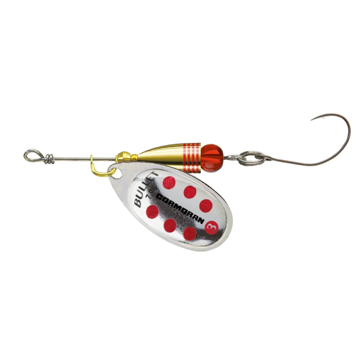 Bild von Cormoran Bullet SH #1 3g silver/red dots