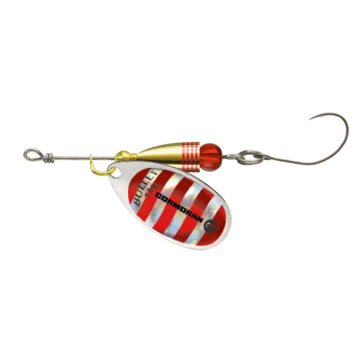 Bild von Cormoran Bullet SH #2 4g silver/red stripes