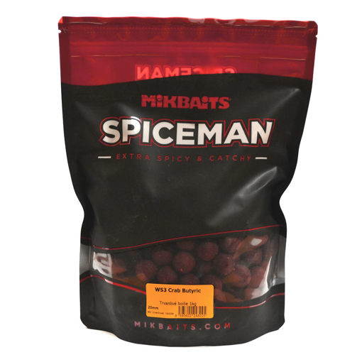 Bild von Spiceman Boilie WS3 Crab Butyric 1kg 20mm