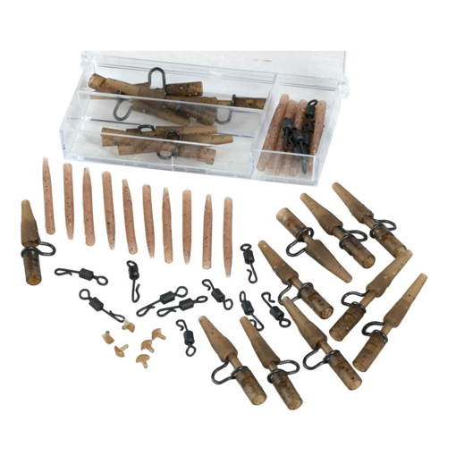 Obrazek Závěsky Extra Carp Camou Heavy Lead Clip Box