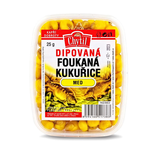 Obrazek Dipovaná foukaná kukuřice 25g Česnek