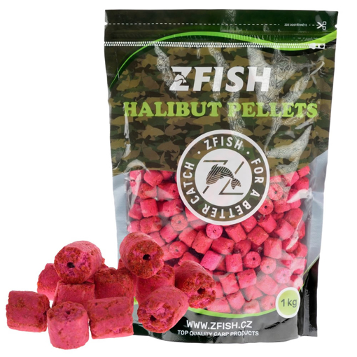 Bild von Zfish Halibut Pellets 1kg 20mm Chilli-RobinRed