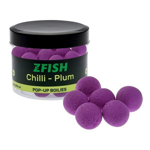 Image sur Zfish Pop-Up Boilie 60g 16mm Chilli & Švestka