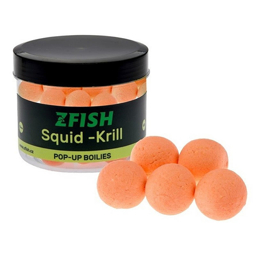 Image sur Zfish Pop-Up Boilie 60g 16mm Squid & Krill