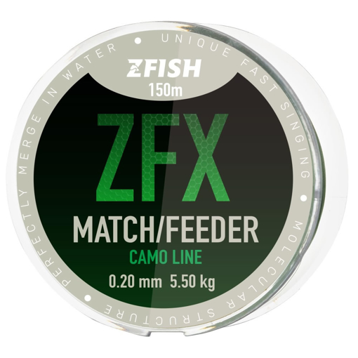 Obrazek Zfish ZFX Match/Feeder CamoLine 150m 0.20mm 5.5kg