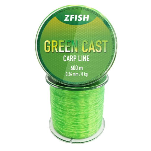 Bild von Zfish Green Cast Carp Line 600m 0.28mm 9.5kg