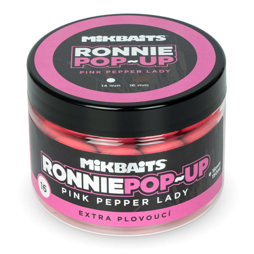 Image sur Mikbaits Ronnie Pop-Up 150ml Pink Pepper Lady 16mm