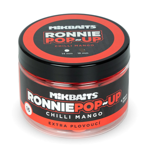 Image sur Mikbaits Ronnie Pop-Up 150ml Chilli Mango 16mm