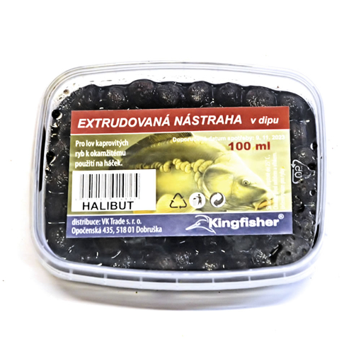 Image sur Extrudovaná nástraha v dipu 100ml Halibut